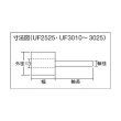 画像2: TRUSCO フラップホイール 外径50X幅15X軸径6 (5個入) #60 UF5015(60) [114-6939] (2)