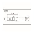 画像2: TRUSCO ギボシ端子用絶縁キャップ メス用 内径2.5Φタイプ 50個入 GBCBW1-2.5-50 [115-6995] (2)