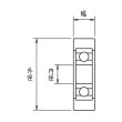 画像3: TRUSCO 樹脂ベアリング Ｅシリーズ フラットタイプ軸穴 外径26mm TEFH2608 [115-7014] (3)