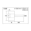 画像2: TRUSCO ベベルフラップホイール 外径40X厚30X軸6 (5個入) #60 CP43(60) 117-8121 (2)