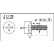 画像2: TRUSCO トラス頭小ねじ ステンレス 全ネジ M6×35 21本入 B52-0635 [159-3790] (2)