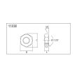 画像2: TRUSCO B56-0016 六角ナット3種 ユニクロ M16×2.0 12個入 [160-7430] (2)
