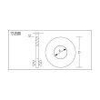 画像2: TRUSCO 平ワッシャー JIS ユニクロ M6 440個入 B26-0006 [160-8002] (2)