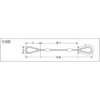 画像2: TRUSCO Wスリング Aタイプ 12mmX5.0m GR-12S5 [177-0446] (2)