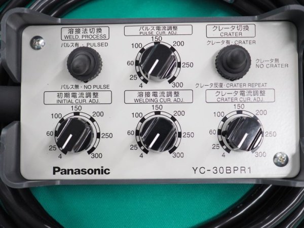 PanasonicフルデジタルTIG溶接機用リモコン YC-30BPR1