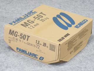 低電流用ソリッドワイヤ MG-50T 1.0mm-20kg 神戸製鋼所 - 溶接用品