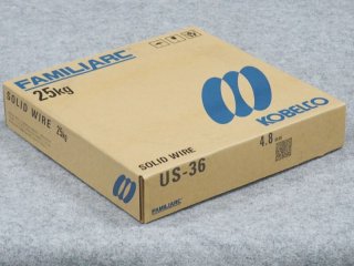 サブマージアーク材料 ワイヤ US-36 4.0mm(12.5kgｘ2巻) 25kg 神戸製鋼