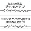 画像3: TRUSCO ダイヤモンドヤスリ 鉄工用 ＃140 角 全長185mm 10本組サイズ GK-10HK [117-6935] (3)