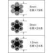 画像3: TRUSCO JIS規格品メッキ付ワイヤロープ（6Ｘ24）Φ12mmＸ50m JWM-12S50 [759-9471] (3)