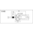 画像2: 角田 ハンドル横型トグルクランプ No.HH250 KC-HH250 [122-0667] (2)