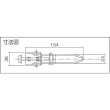 画像2: 角田 引きクランプ No.FA160 KC-FA160 [120-2863]  (2)