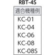 画像3: 角田 ゴム付ボルト RBT4S M4ｘ13 [122-0535]  (3)