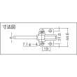 画像2: 角田 ハンドル縦型トグルクランプ No.HV350 KC-HV350 [121-6198]  (2)