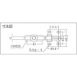 画像2: 角田 ハンドル縦型トグルクランプ（下方押え型）No.HV650 KC-HV650 締圧力3.4kNB [121-6228]  (2)