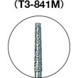 画像4: TRUSCO ダイヤモンドバー Φ0.8X刃長7X軸3 #140 T3-841M [128-2450] (4)