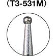 画像4: TRUSCO ダイヤモンドバー Φ1.2X刃長1.2X軸3 #140 T3-531M [128-2051] (4)