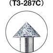 画像4: TRUSCO ダイヤモンドバー Φ10X刃長11.8X軸3 #100 T3-287C [144-1248] (4)