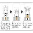 画像2: TRUSCO 折れ込みタップ除去工具 三本爪 4mm 5/32用 PT3-4 [231-9004] (2)