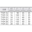 画像3: TRUSCO ヨセポンチ 220mm TYSP-25 [229-5130] (3)