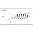 画像2: TRUSCO ナベ頭タッピングねじ 1種A 三価白 M3×20 106本入 B707-0320 [285-6115] (2)