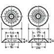 画像2: TRUSCO ポイントベース NO.3 白 (10枚入) TPB-3W [274-6247] (2)