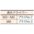 画像4: TRUSCO ナベ頭座金組込ねじ P=4 クロメート M4×12 125本入 (ばね座金+JIS小形ワッシャー付き) B51-0412 [212-7253] (4)