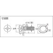 画像2: TRUSCO ナベ頭座金組込ねじ P=3 三価白 M4×8 75本入 (ばね座金+JISワッシャー付き) B750-0408 [300-3698] (2)