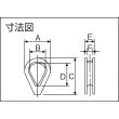 画像2: TRUSCO シンプル スチール製 ユニクロ 10mm用 TSP-0010 [275-7575] (2)