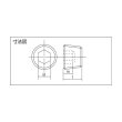 画像2: TRUSCO テーパー沈ミプラグ(SP4)黒染め PT1/4 14個入 B83-0114 [212-9566] (2)