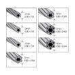 画像2: TRUSCO CWM-3S10 メッキ付ワイヤーロープ Φ3mmX10m [213-4594] (2)