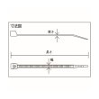 画像2: TRUSCO ケーブルタイ 幅3.6mmX203mm 最大結束Φ52 耐候性 100本 TRCV-200AW [215-3793] (2)