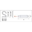 画像2: TRUSCO SK-30 数字刻印セット 3mm [228-4740] (2)