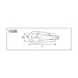 画像2: TRUSCO スプリングフック スチール製 10X100mm TSH-10 [275-8032] (2)