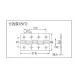 画像2: TRUSCO ステンレス平型蝶番 全長100mm TLS-100B [279-5931] (2)