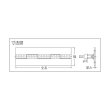 画像2: TRUSCO ステンレス溶接蝶番 全長65mm TKH-65CNA [279-6236] (2)