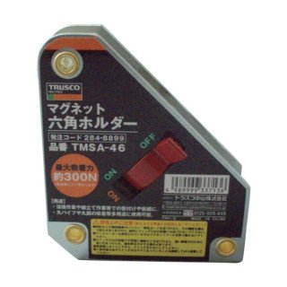 TRUSCO マグネット六角ホルダ 120X26X120 TMS-9 [232-0975] - 溶接用品