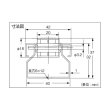 画像2: TRUSCO 流動棚用ホイールコンベヤ 樹脂製Φ18 P20XL2000 V-1820UP-20-2000 [300-5585] (2)