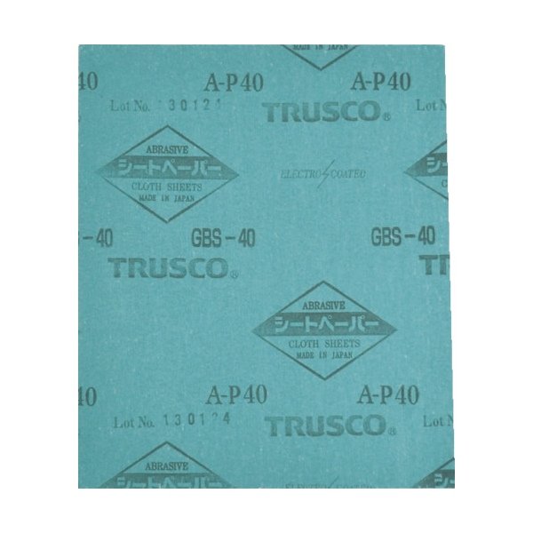 画像1: TRUSCO シートペーパー #600 5枚入 GBS-600-5P [352-0145] (1)