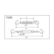 画像2: TRUSCO ステンレス製 枠式ターンバックル アイ&アイタイプ ねじ径W3/8 (1個入) TTB-9E [356-5491] (2)