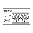 画像2: TRUSCO マジックテープ(R)強粘着幅25mm長さ1m黒/フック・ループ各1m入 TMSD-25-BK [361-9559] (2)