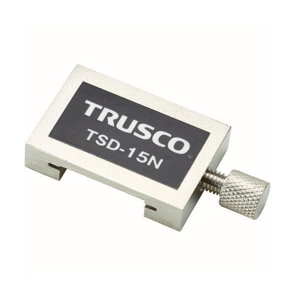 TRUSCO TSD-15N 直尺用ストッパー 真鍮 15cm用 [415-0783] - 溶接用品