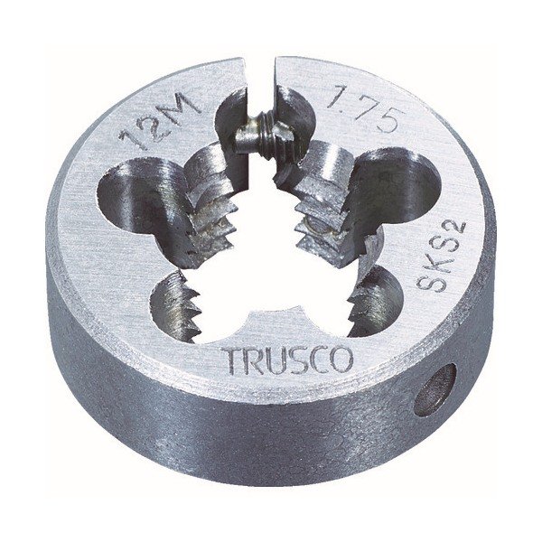 画像1: TRUSCO T63D-27X3.0 丸ダイス 63径 M27×3.0 (SKS) [768-2131] (1)