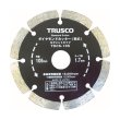 画像1: TRUSCO ダイヤモンドカッター 105X1.7TX7WX20H セグメント TDCS-105 [768-3529] (1)