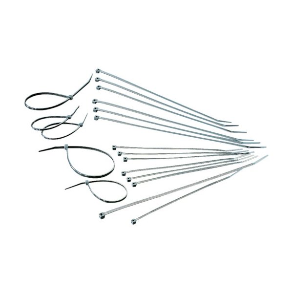 画像1: TRUSCO ケーブルタイ 幅12.7×480mm 最大結束径137mm 耐候型 50本 TRCV480XL-50W [792-2558] (1)