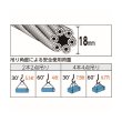 画像2: TRUSCO ワイヤーロープスリング Aタイプ アルミロック 18mmX5m TWAL-18S5 [819-1709] (2)