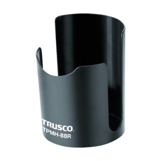 TRUSCO ペンホルダー付クリップボード(マグネット付) A4横 黒 TCBM-A4S
