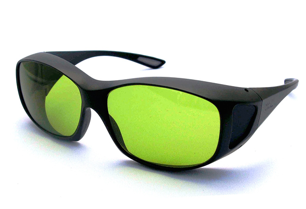 レーザー用二眼型保護眼鏡 （ＹＡＧ・ファイバー用）メガネ併用可 RSX-4YG-EP 理研オプテック
