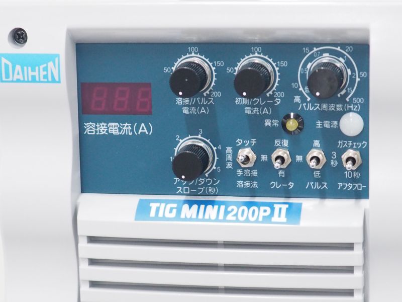 爆売り TIG溶接機 <br>ダイヘン デジタルティグミニ200P<br> 直送品 代