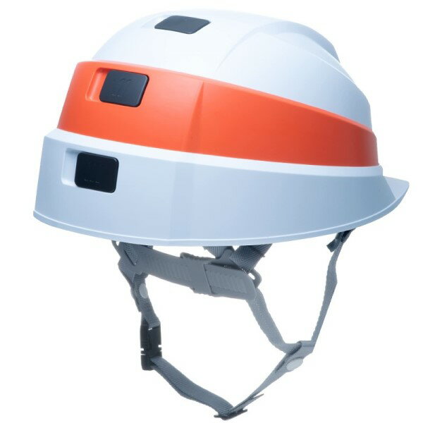 防災用折りたたみヘルメット　IZANO2 グレー ホワイト　10個セット　DIC - 5
