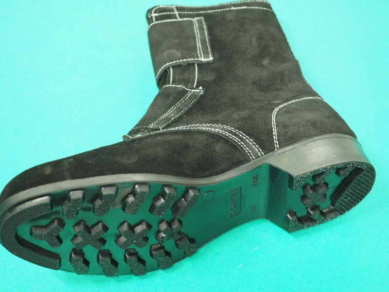 サイズ:24.0〜27.0】JIS T8101(安全靴)溶接靴 耐熱用 長編上靴マジック